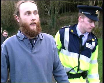 being taken away