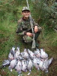 Click on image to see full-sized version Shooters say they "love" the birds they shoot...