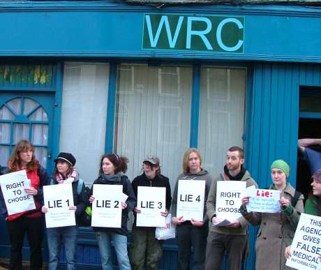 Click on image to see full-sized version The "Women's Resource Centre" on Dorset St.