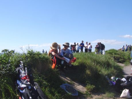 Click on image to see full-sized version Enjoying the People's Picnic at the Old Head