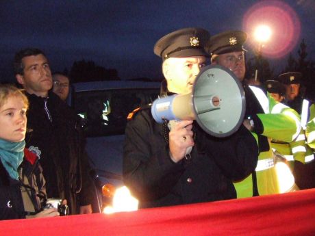 Gannon & his thugs - 'Technical Advisor' Sgt Conor O'Reilly (left) & Sgt Dermot Butler MY28 (right).
