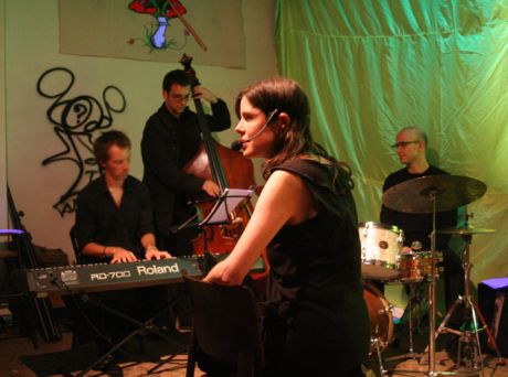 Click on image to see full-sized version A musical performance at the social centre