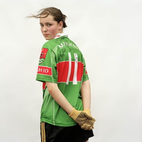 Click on image to see full-sized version 1. Women's under 14 gaelic Football, Knock More County Mayo Ireland © Corinne Silva, 2005