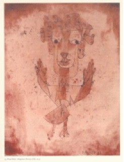 Click on image to see full-sized version Angelus Novus by Paul Klee