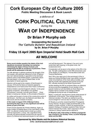 Meeting on nationalist culture in city of culture in Imperial Hotel April 15