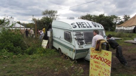 Moving in a caravan 