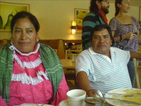 Click on image to see full-sized version Jacinta Francisco Marcial and her husband