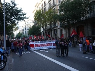 Click on image to see full-sized version CGT section on the march